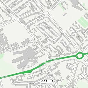 Liverpool L12 3 Map