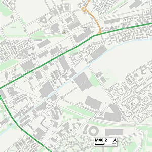 Manchester M40 2 Map