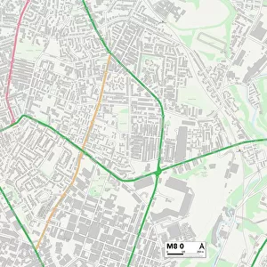 Manchester M8 0 Map