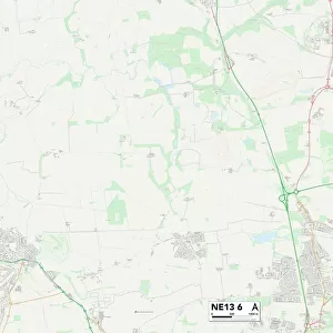 Newcastle NE13 6 Map