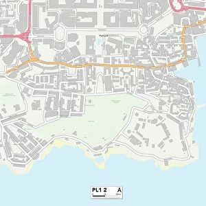 Plymouth PL1 2 Map