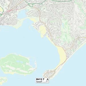 Poole BH13 7 Map
