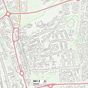 Stevenage SG1 3 Map