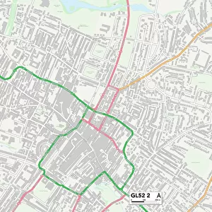 Tewkesbury GL52 2 Map