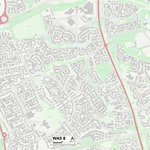 Warrington WA5 8 Map