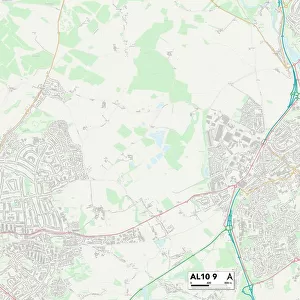 Welwyn Hatfield AL10 9 Map