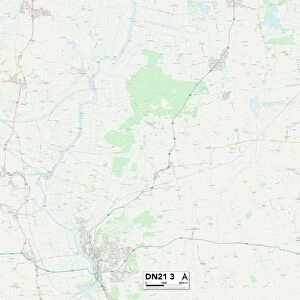West Lindsey DN21 3 Map