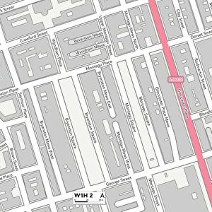 Westminster W1H 2 Map