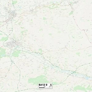 Wiltshire BA12 0 Map