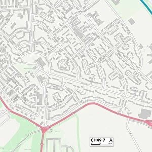 Wirral CH49 7 Map