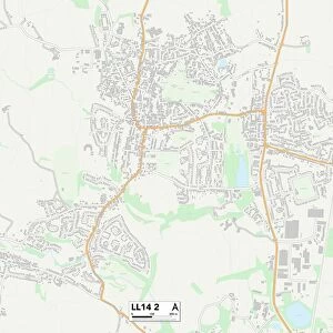 Wrexham LL14 2 Map
