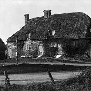 Burgate Cross near Fordingbridge, Hampshire. March 1920