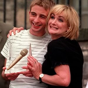 Caroline Aherne comedy winner Paul Foote August 1997 Edinburgh Festival Open Mic Awards