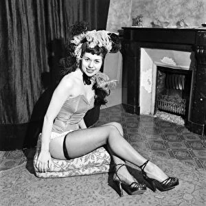 Claire Fradt al Dancer. November 1952 C5760