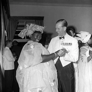 Duke of Edinburgh Prince Philip during a royal visit to West Africa 4 / 2 / 61
