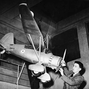The first National Model Aircraft Exhibition at Dorland Hall, London