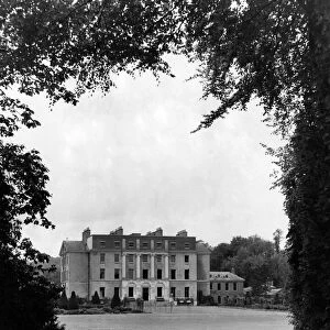 A General view of Chevening House, Sevenoaks, Kent, which Lord Stanhope has presented to