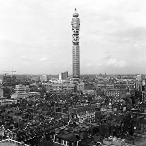 GPO Tower, London. 22nd September 1967