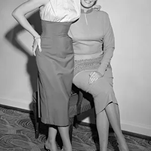 Jane Russell actress with Jean Craine November 1954