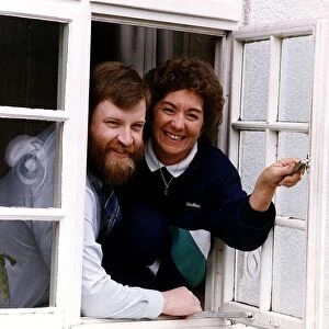 Jennifer Moss former Actress in Coronation Street with her husband Steve Ramsden
