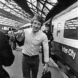 Jimmy Case at Lime Street Station, Liverpool. Circa 1976