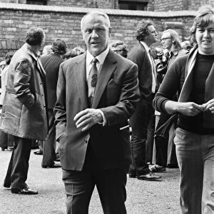 Former Liverpool manager Bill Shankly. Shankly stunned the football world after