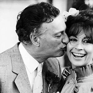 Nanette Newman Actress With Fellow Actor Paul Eddington In The Television Series"