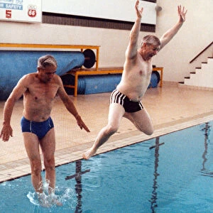 The newly refurbished swimming pool, Billingham Forum. 18th September 1991