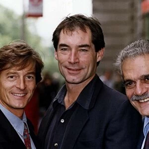 Nigel Havers Timothy Dalton and Omar Sharif in the new programme for SKY TV Red Eagle