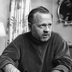 Pictures of Film and T. V. Star Mickey Rooney taken in his cabin of the U. S. S