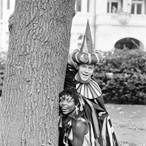 Play Away, photo-call with presenters Brian Cant and Floella Benjamin