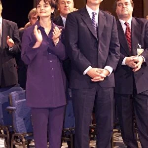 Prime Minister Tony Blair and John Prescott at the Labour Party Conference Sep 1999 in