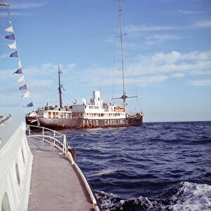 Radio Caroline the ship that was used for pirate radio station in 1964