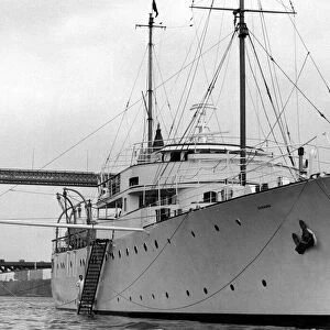 Sir Bernard and Lady Dockers private yacht Shemara