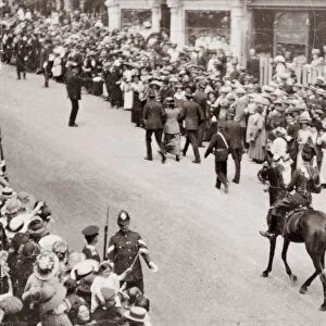 Suffragette Under Arrest July 1913 Mary Richardson is arrested by Police for