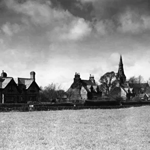 Tythebarn Lane, Knowsley Village, 24th March 1950