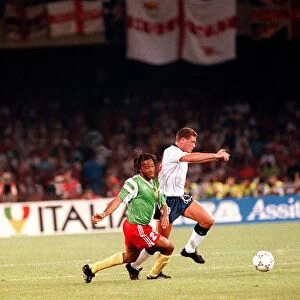World Cup 1990 Quarter Final England 3 Cameroon 2 after extra time