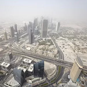 Dubai - view from Burj Khalifa Tower, United Arab Emirates