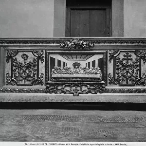 Antependium of the Last Supper, in the Church of San Remigio, Florence