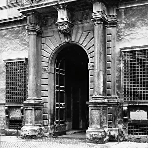 Doorway of Palazzo Sciarra in Rome