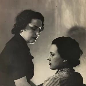 Portrait of Wanda Wulz with Anna Pittoni