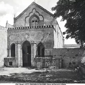 View of the church belonging to the Convent of Baida, near Palermo