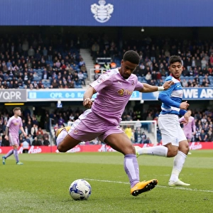 Garath McCleary in Action: Queens Park Rangers vs. Reading - Sky Bet Championship Showdown at Loftus Road