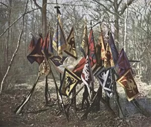 First World War (1914-1918). Pennants from 152th