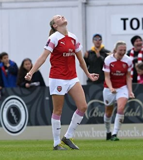 Leah Williamson Celebrates Arsenal's Win Against Manchester City Women