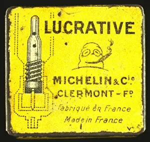 Advertisement for Michelin Lucrative auto equipment
