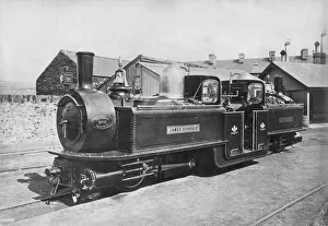 Ffestiniog Railway steam Locomotive No 8 'James Spooner', 1872. This 0-4-4-0 Ffestiniog Railway steam Locomotive No 8 'James Spooner', 1872. This 0-4-4-0