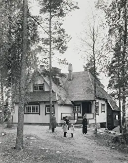 Finland, turku, Finnish composer Jean Sibelius (1865 - 1957), at his house in Ainola Finland, turku, Finnish composer Jean Sibelius (1865 - 1957), at his house in Ainola