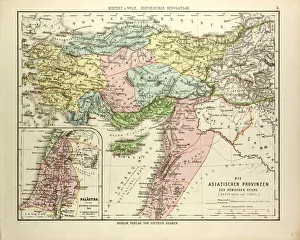 MAP OF THE ASIAN PROVINCES OF THE ROMAN EMPIRE (SMALL ASIA AND SYRIA) MAP OF THE ASIAN PROVINCES OF THE ROMAN EMPIRE (SMALL ASIA AND SYRIA)