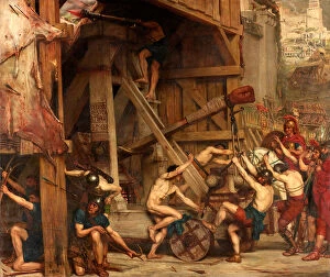 The Catapult, c. 1868-72 (oil on canvas)